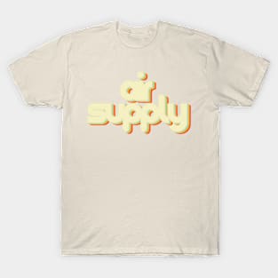 vintage color air supply T-Shirt